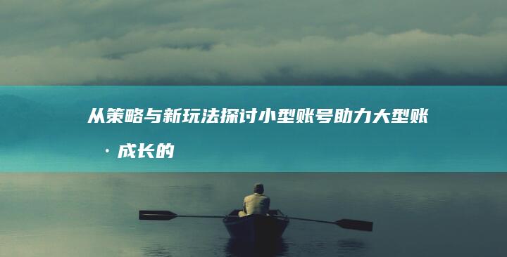 从策略与新玩法探讨小型账号助力大型账号成长的策略